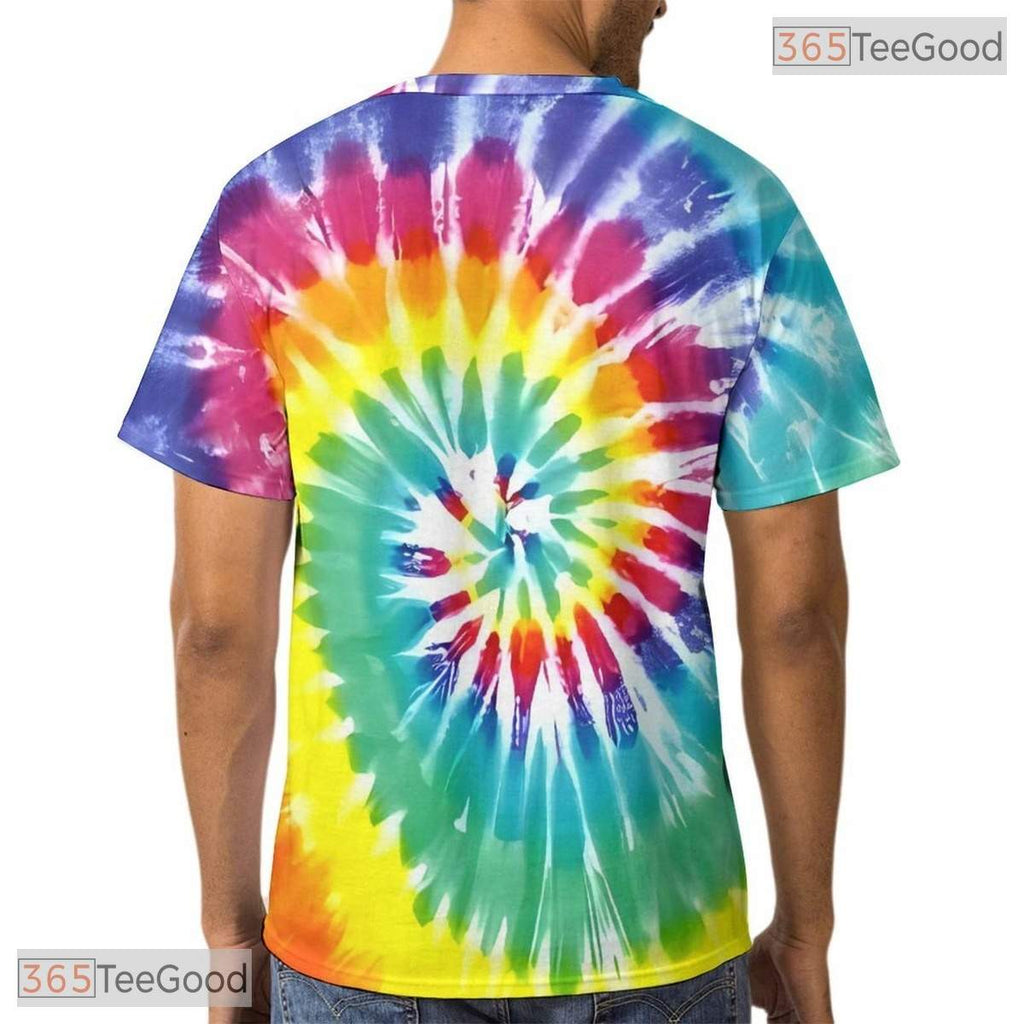 Tie Dye Retro Vintage Disco 80s 90s Party Costume 3D Printed Casual Unisex Shirt
