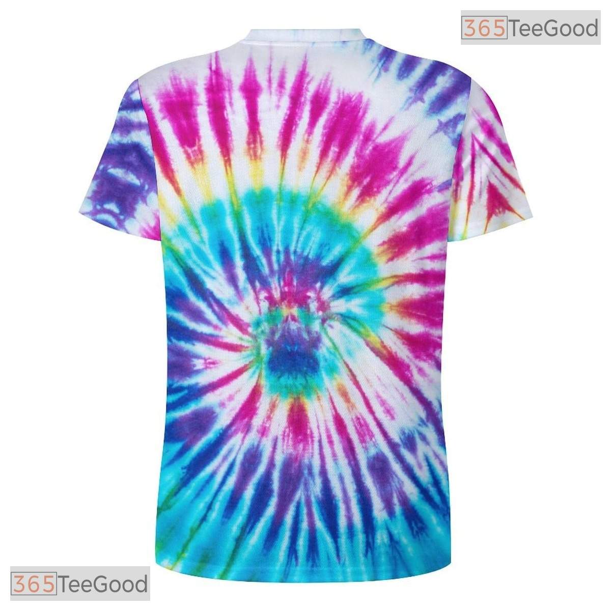 Tie Dye Purple Retro Vintage Disco Party 3D Graphic Printed Casual Unisex Shirt