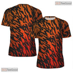 Wild Tiger Animal Pattern Graphic Nature 3D Printed Casual Unisex Tee Shirts