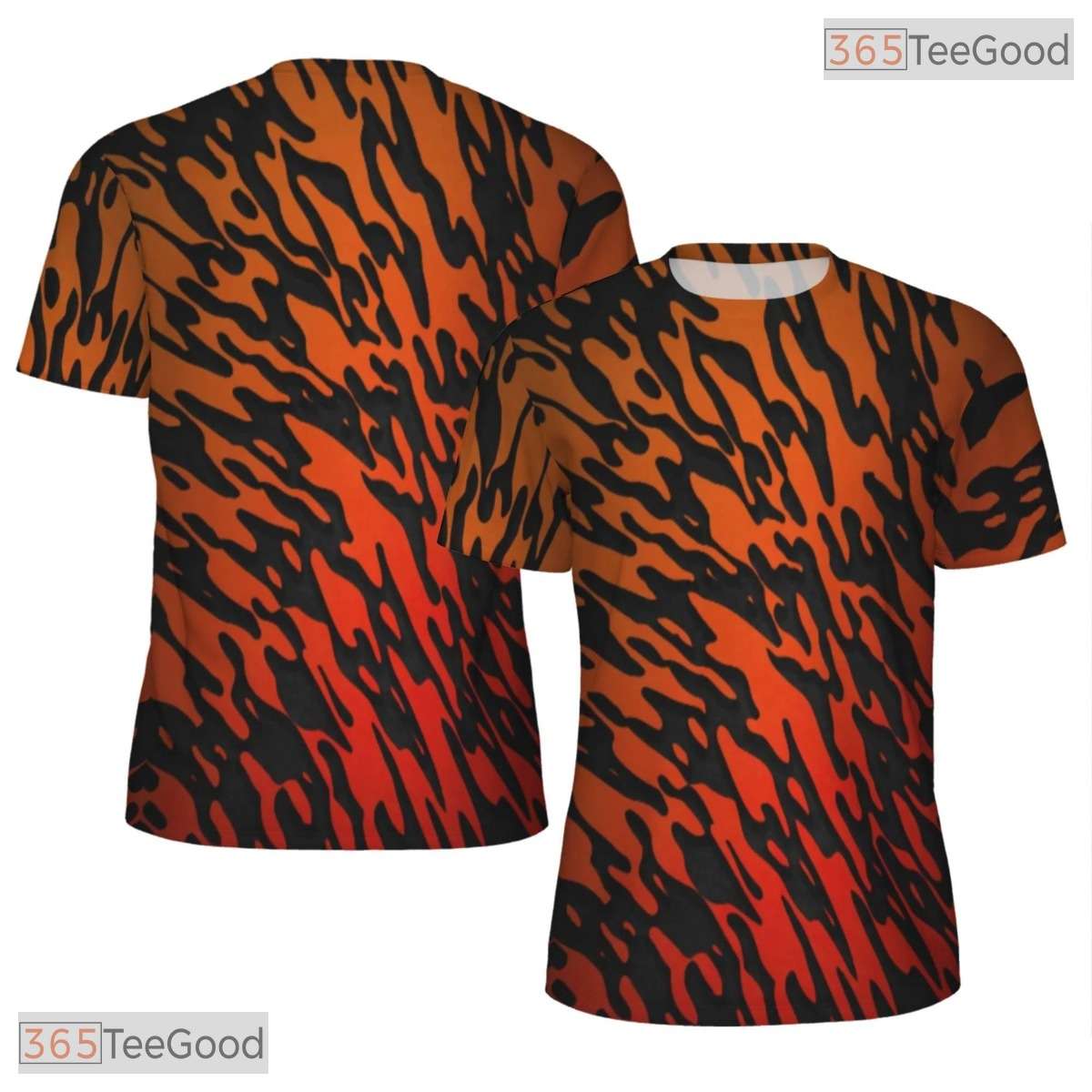 Wild Tiger Animal Pattern Graphic Nature 3D Printed Casual Unisex Tee Shirts