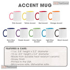 To My Daughter Flower New Mom Mother's Day Gift From Mom Colorful Ceramic Accent Mug