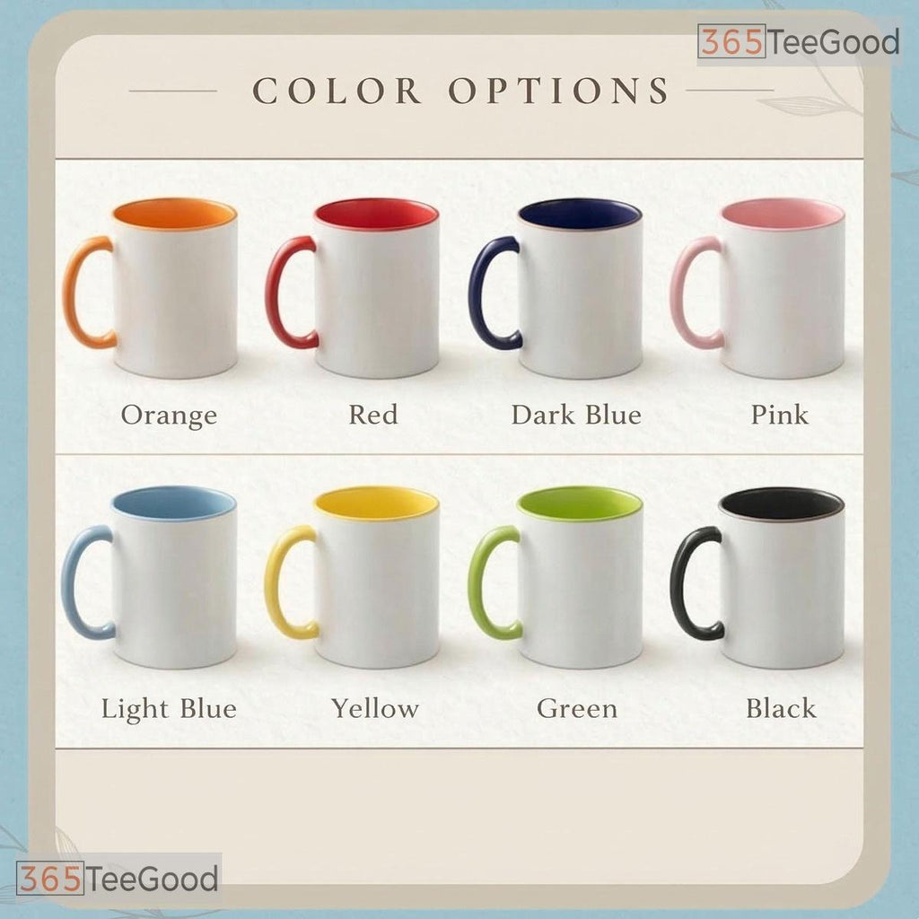 Meaningful To My Daughter Gift From Mom Mother's Day Two Tone Premium Ceramic Accent Mug