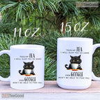 Funny Cat Tea Mug Google Search Joke - Sarcastic Kitten Lover Gift Ceramic Accent Mug