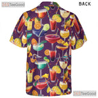 Tropical Cocktail Summer Beach Party Aloha Vacation Hawaiian Tee Unisex Top