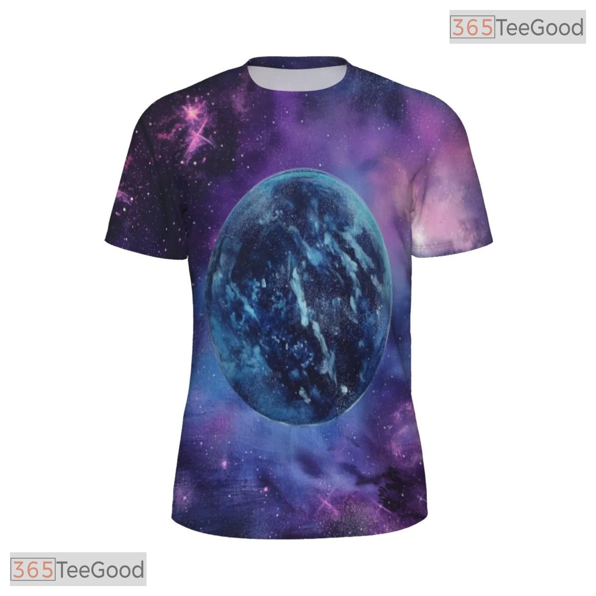 Cosmic Universe Space Graphic Art 3D Pattern Printed Casual Unisex T-Shirt Tops