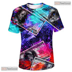 American US Dollar Bill Money Graphic 3D Printed Casual Unisex Tee Shirt Top