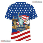 USA Navy Pride Patriotic Graphic 3D Printed Casual Short Sleeve Unisex Shirt