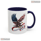 USA 250th Anniversary 250 Years America Ceramic Mug - Patriotic 1776-2026 Accent Mug
