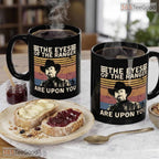Vintage Western Cowboy TV Show Mug - Ranger Justice Quote Graphic Ceramic Accent Mug
