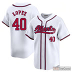 White Baseball Jersey - Custom Stitched Name, Number & Team Design