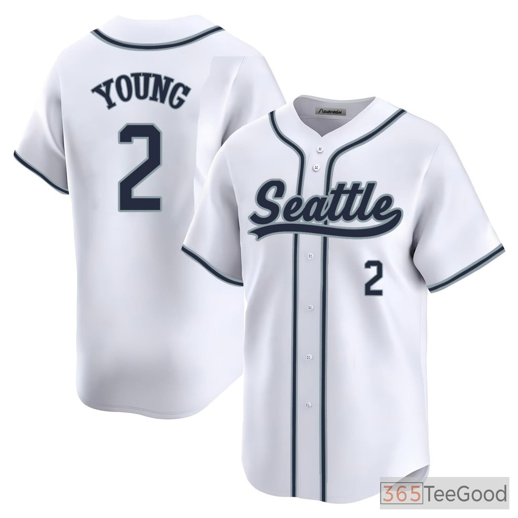 White Baseball Jersey for Men & Women - A clean, comfortable choice for daily wear