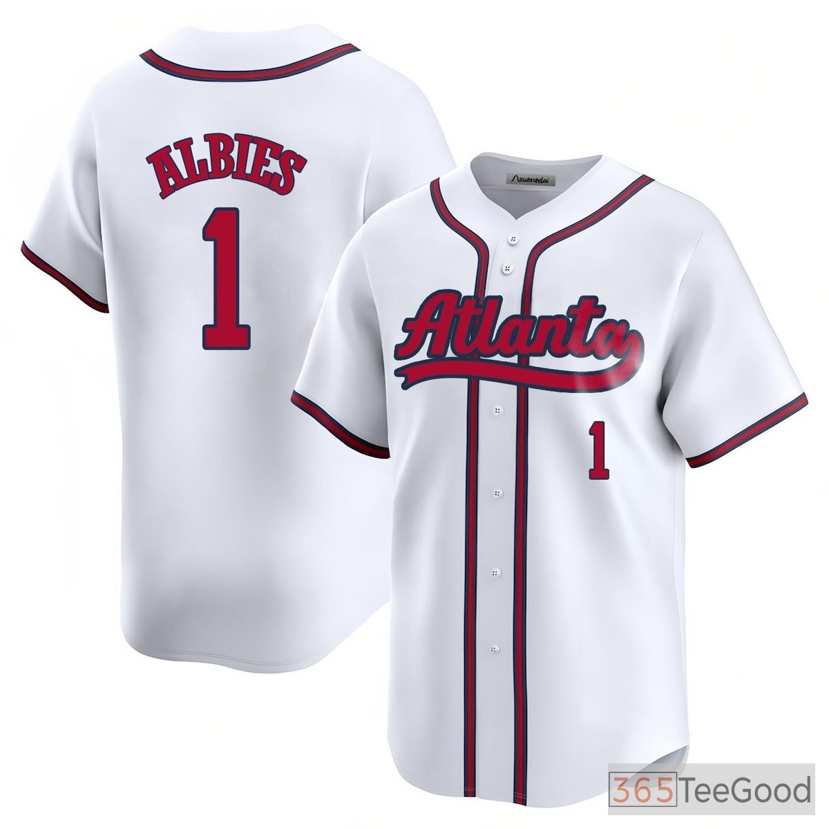 White Baseball Jersey for Men & Women, Ready for Your Custom Details