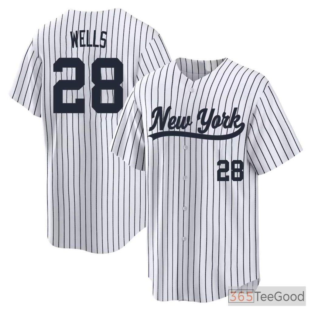 White Baseball Jersey Tee - Stitched Custom Name, Number & Team for Any Fan