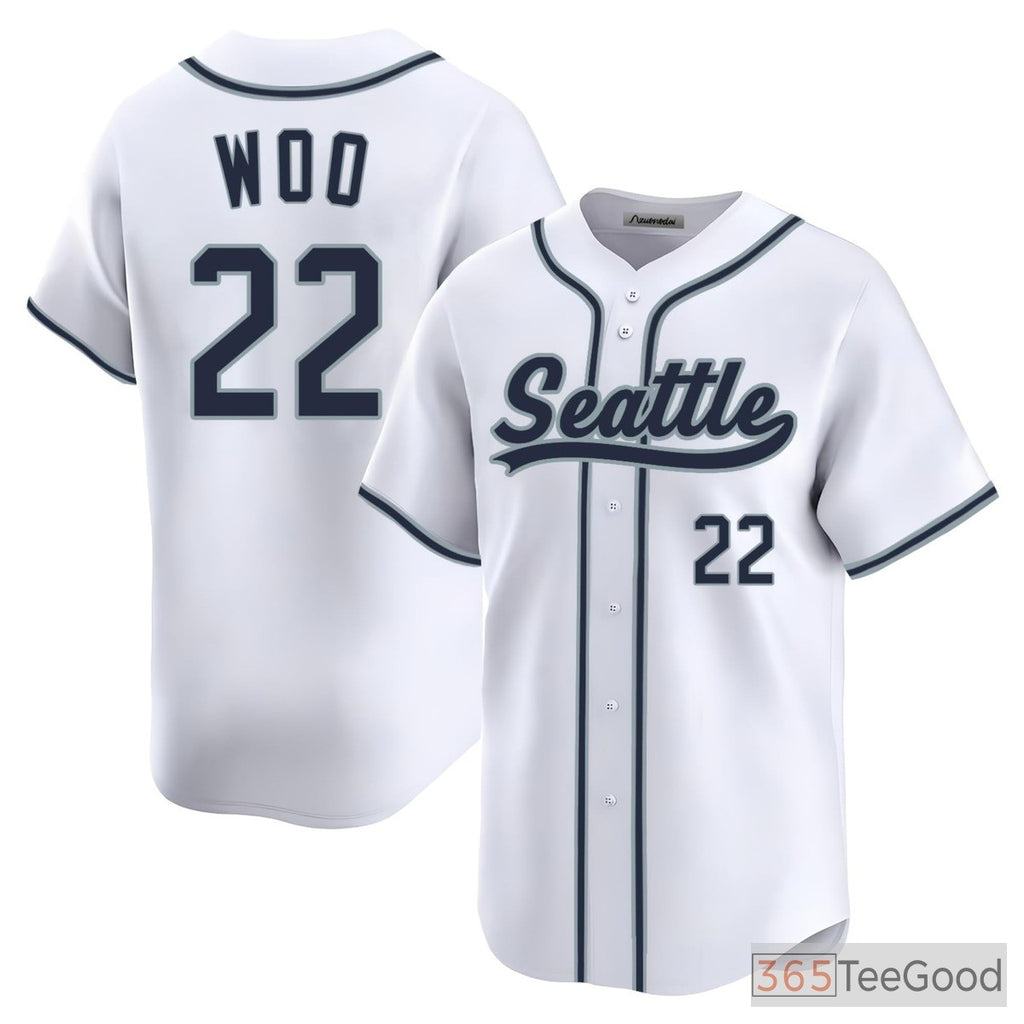 White Baseball Jersey Tee for Men & Women - A crisp look for adaptable daily comfort