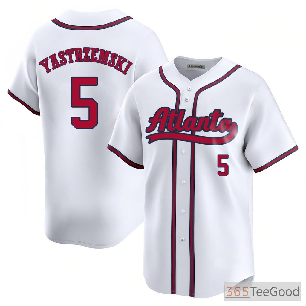 White Baseball Jersey Tee for Men & Women - A clean look for casual wear