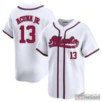 White Baseball Jersey Tee for Men & Women - Customize with Your Name & Number
