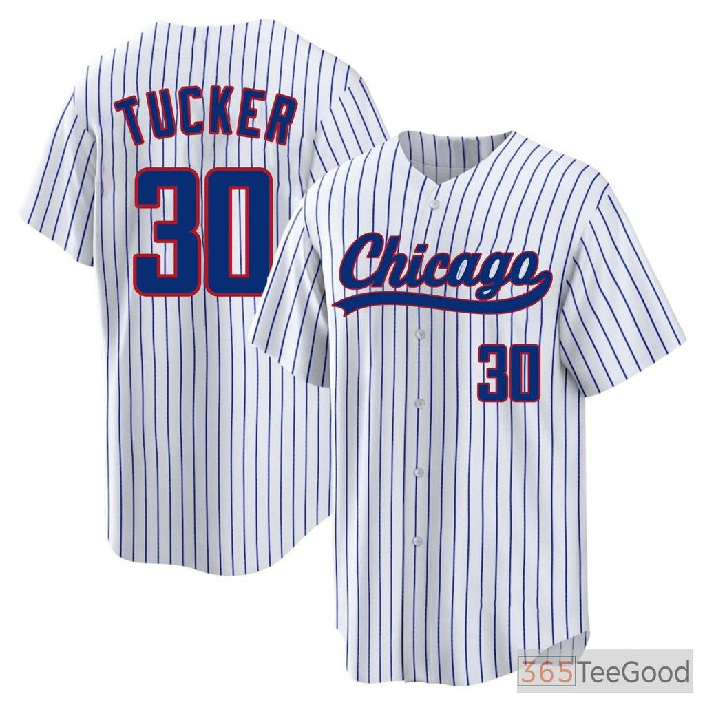 White Baseball Jersey Tee for Men & Women - Personalized Stitched Team & Player Look