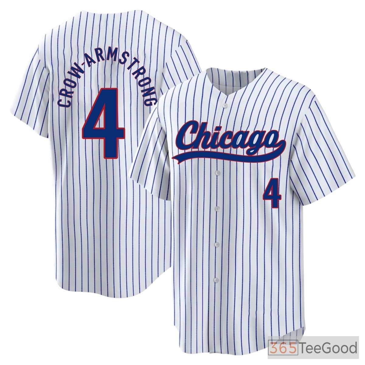 White Baseball Jersey Tee for Men & Women - Custom Stitched for Your Team & Fans