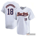 White Baseball Jersey Tee for Men & Women - Stitched Custom Name, Number & Team Spirit