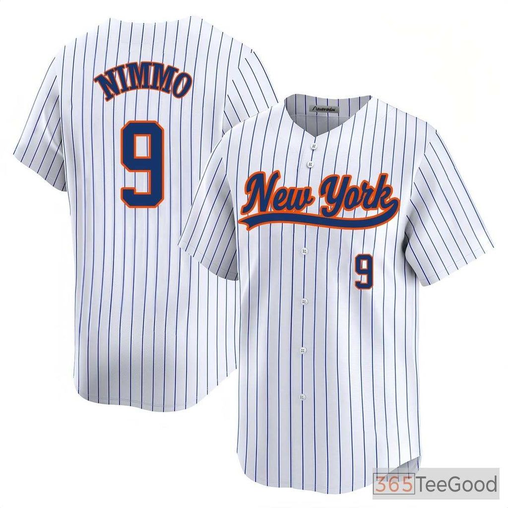 White Baseball Jersey Tee for Men & Women - Create Your Stitched Player Look