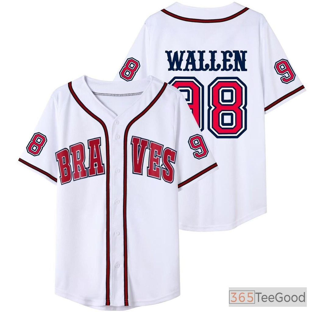 White Baseball Jersey Tee for Your Personalized Team or Fan Style