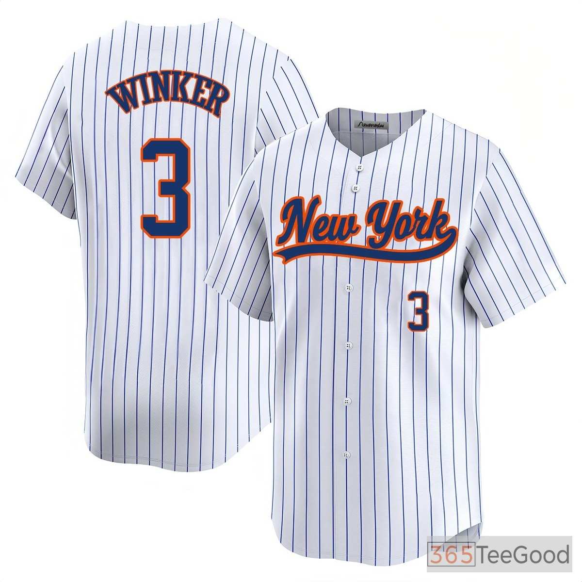 White Baseball Jersey Tee for Men & Women - Stitched Custom Player & Team Gear