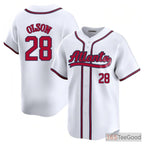 White Baseball Jersey Tee for Men & Women - Personalize with Your Name & Number