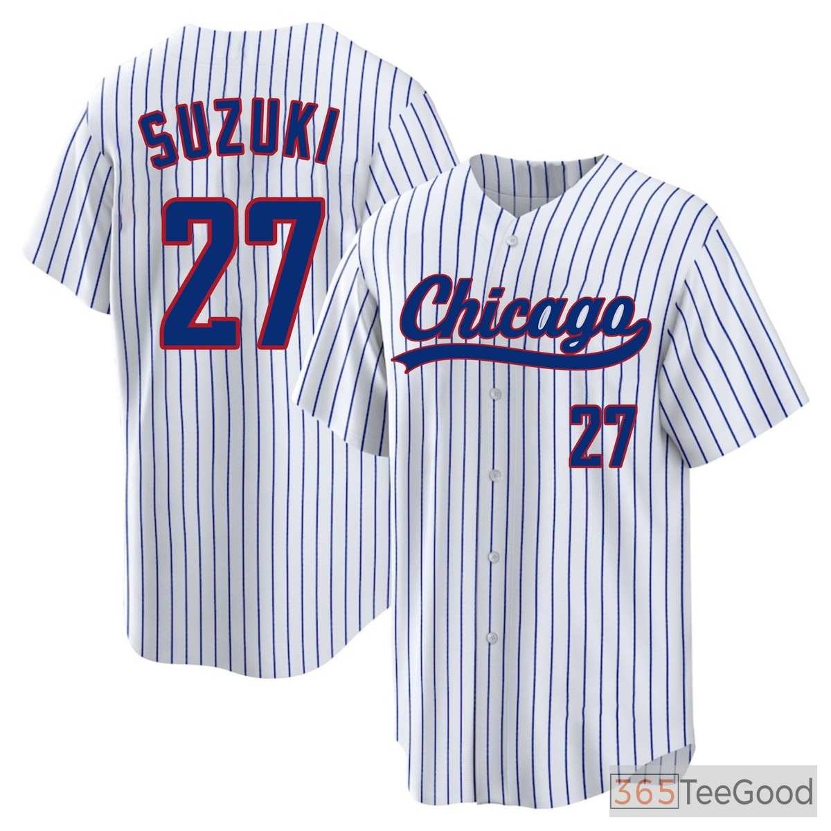 White Baseball Jersey Tee for Men & Women - Custom Stitched Player & Team Apparel