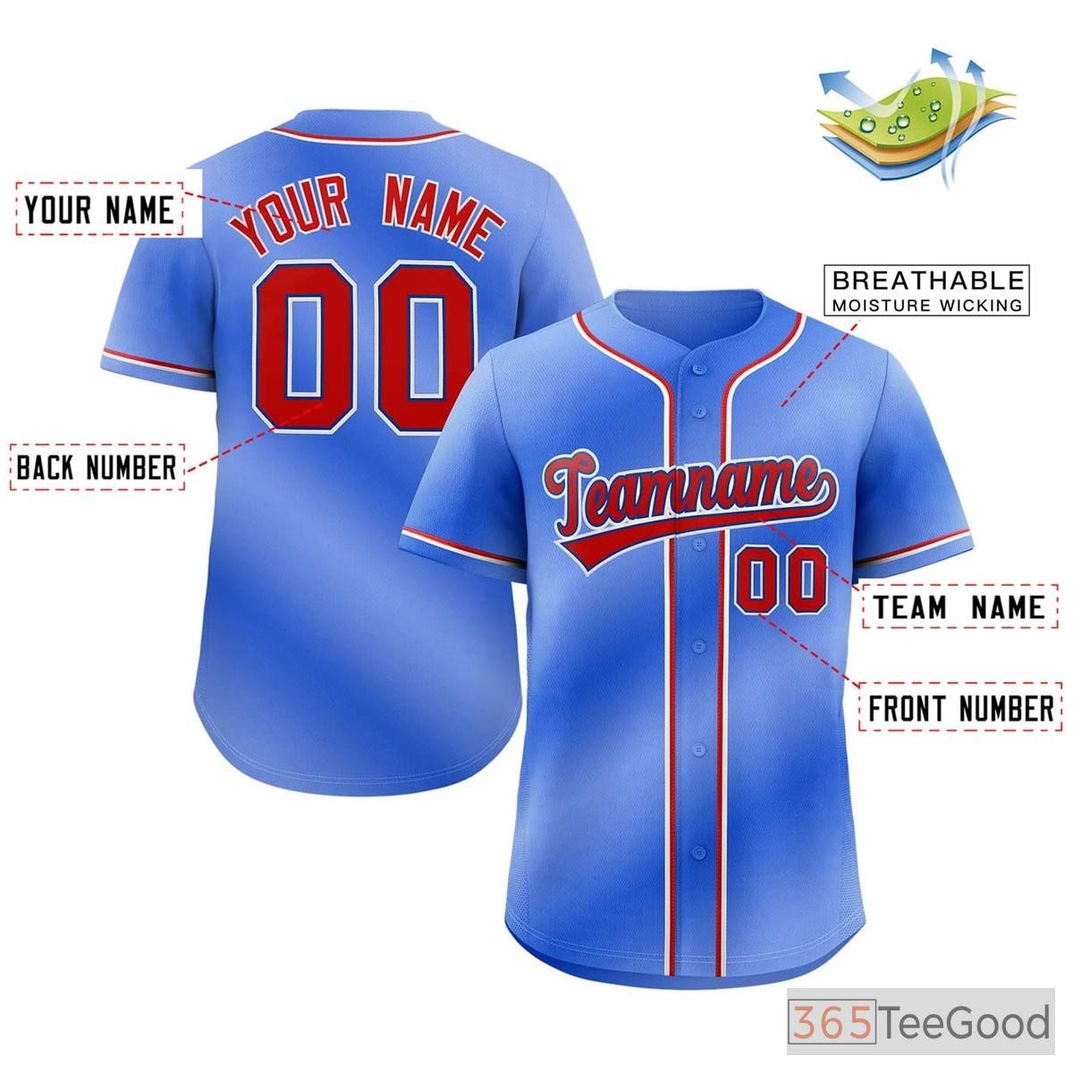 White Baseball Jersey Tee for Men & Women - An adaptable choice for everyday wear