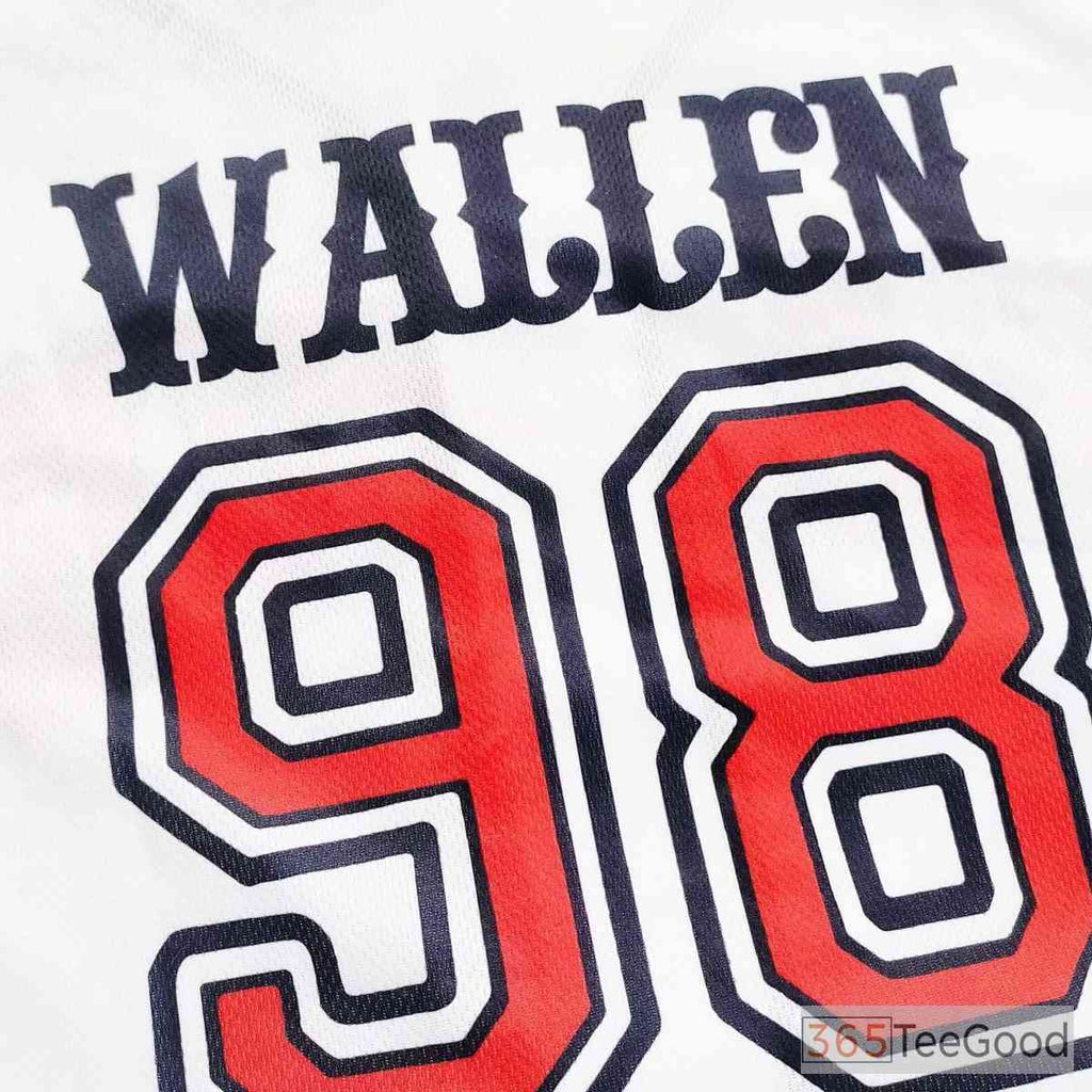 White Baseball Jersey Tee for Your Personalized Team or Fan Style