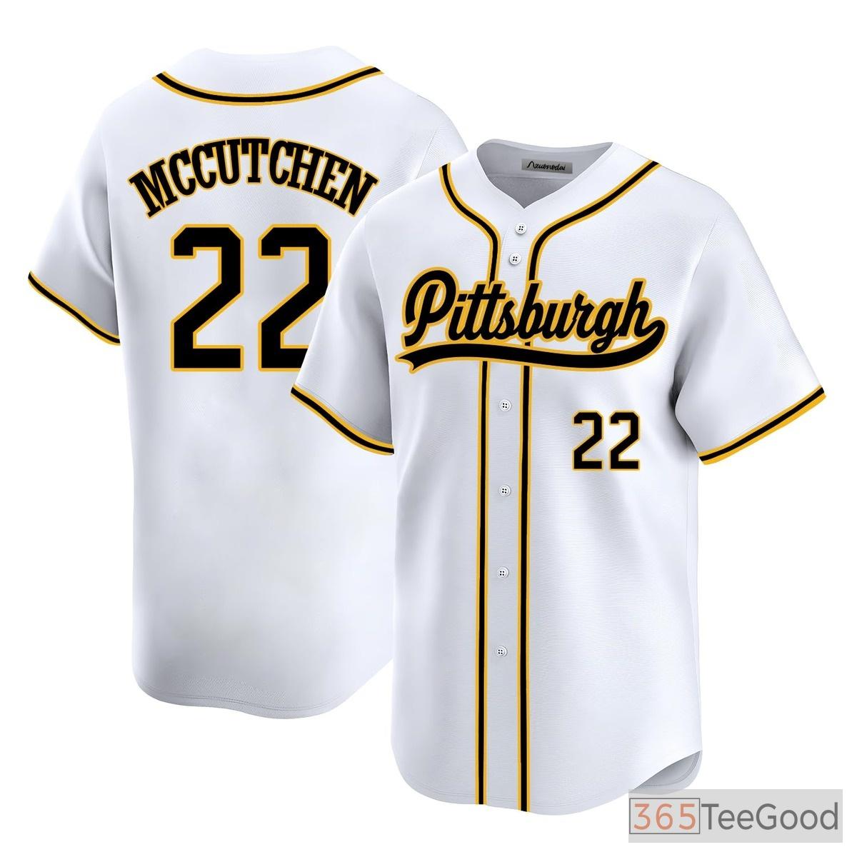 White Baseball Jersey Tee with Your Personalized Name, Number, and Team Logo Options