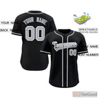 White, Black & Gold Baseball Jersey Tee for Men & Women - A bold classic for daily comfort