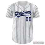 White, Blue & Grey Baseball Jersey Tee for Men & Women - Your Canvas for Custom Style