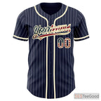 White, Blue & Navy Baseball Jersey Tee for Men & Women - Ready for Your Unique Design