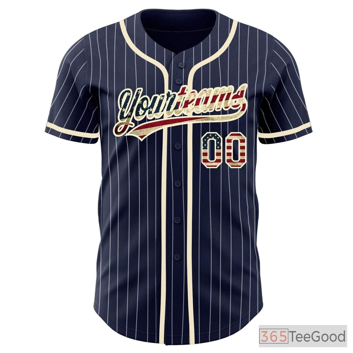 White, Blue & Navy Baseball Jersey Tee for Men & Women - Ready for Your Unique Design