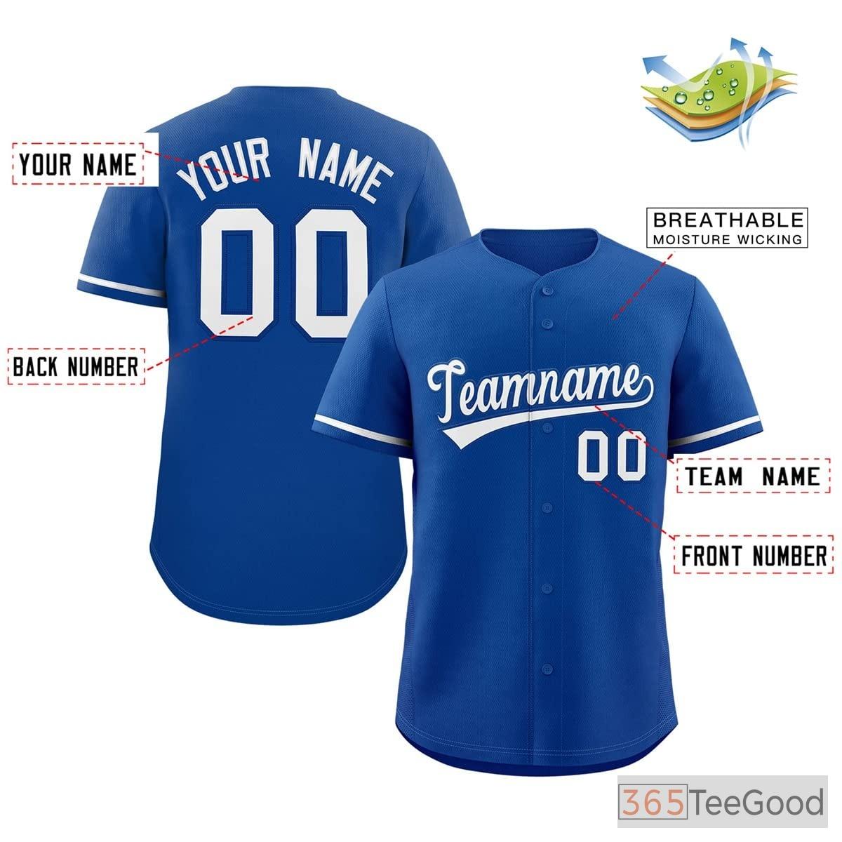 White, Blue & Yellow Baseball Jersey Tee for Men & Women - A vibrant mix for daily comfort