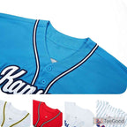 White Custom Baseball Jersey Tee for Men & Women - Stitched Team & Player Details