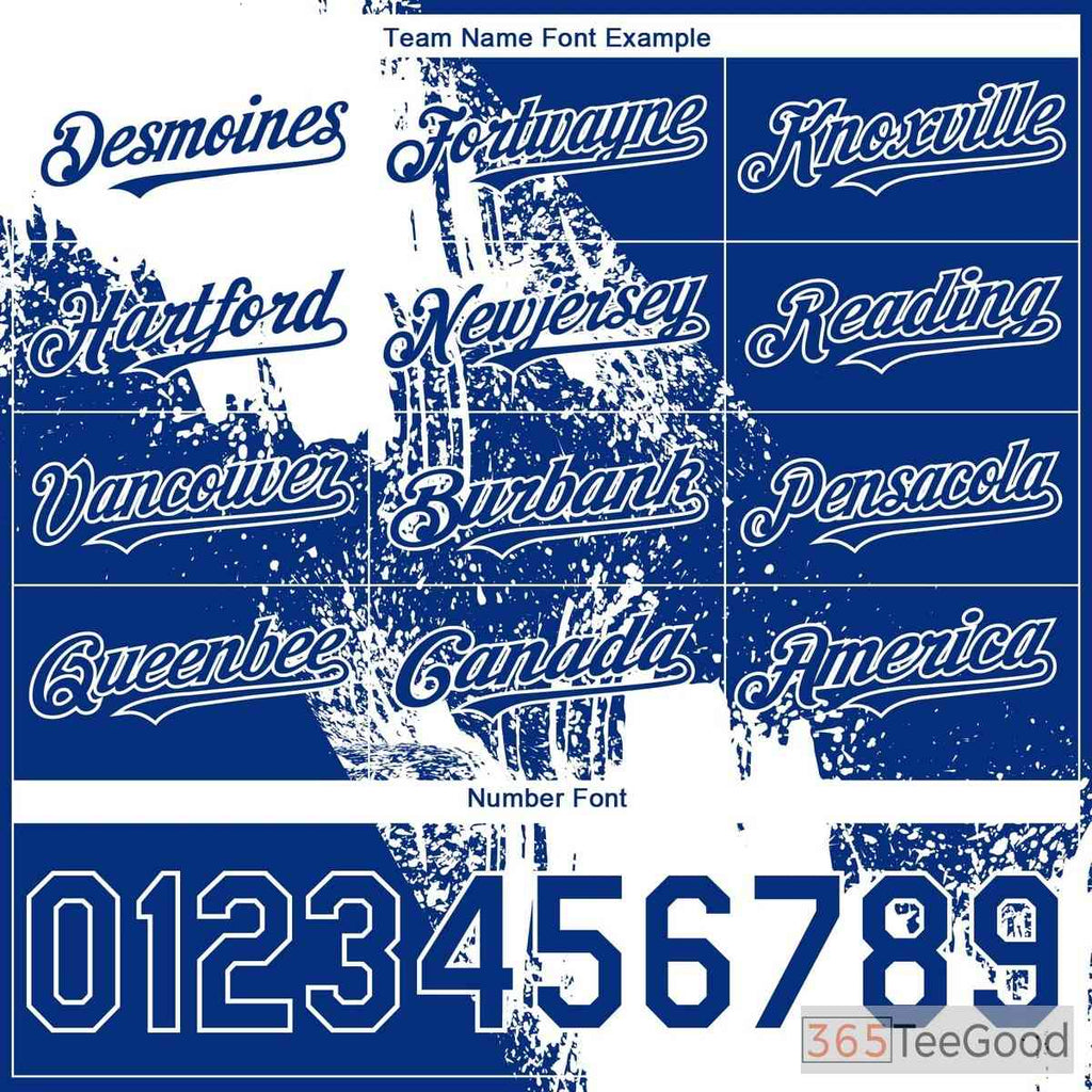 White Navy Baseball Jersey Tee - Custom Personalized with Stitched Name & Number