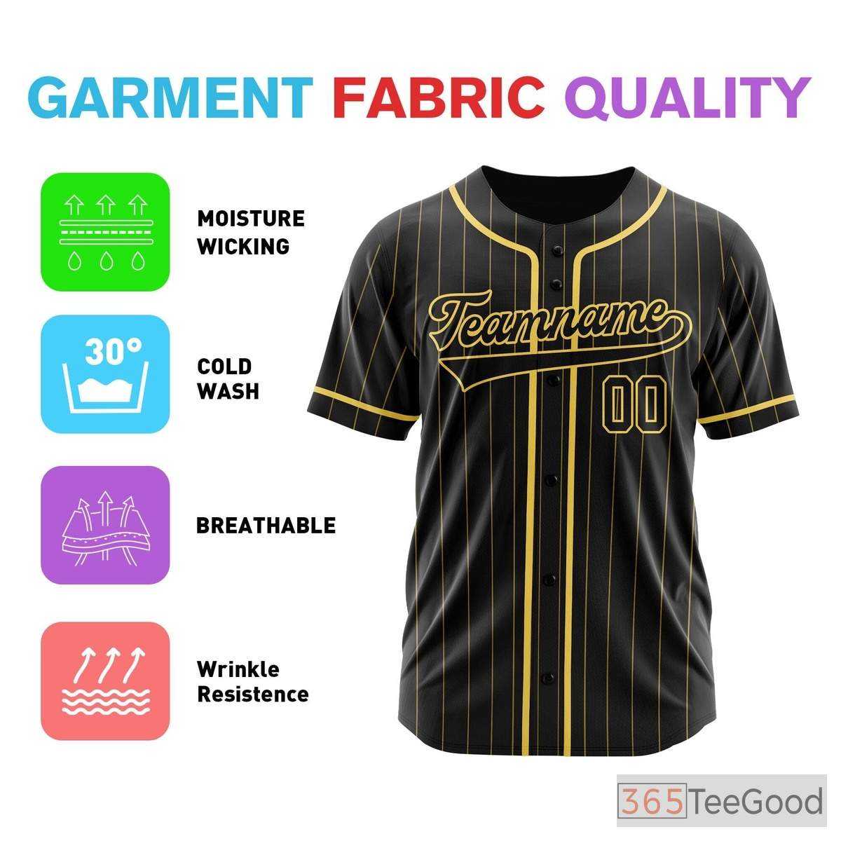 White, Red & Blue Baseball Jersey Tee for Personalized Team & Fan Apparel