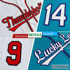 White, Red & Navy Baseball Jersey Tee for Men & Women - A bold blend for daily comfort