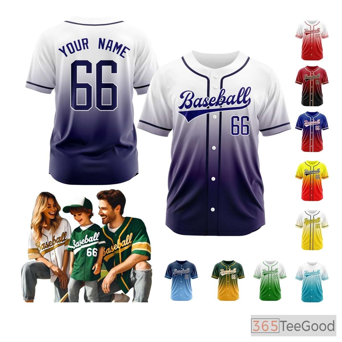 White & Purple Custom Baseball Jersey for Men & Women - Create Your Unique Stitched Look