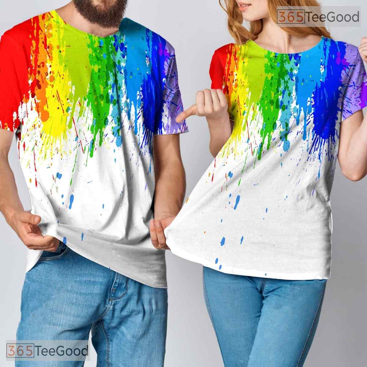 Pure White Minimalist Line Art Graphic 3D Printed Casual Unisex T-Shirt Tops