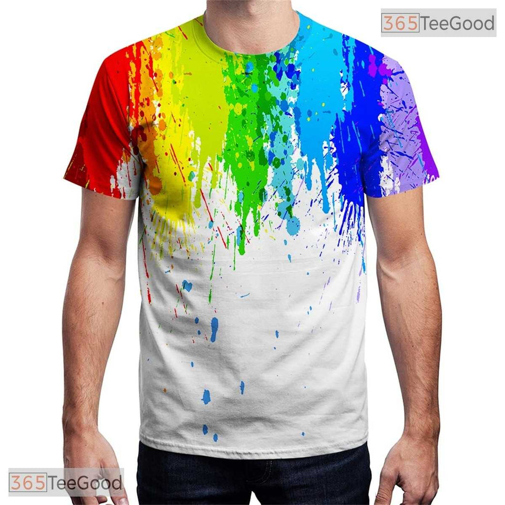 Pure White Minimalist Line Art Graphic 3D Printed Casual Unisex T-Shirt Tops