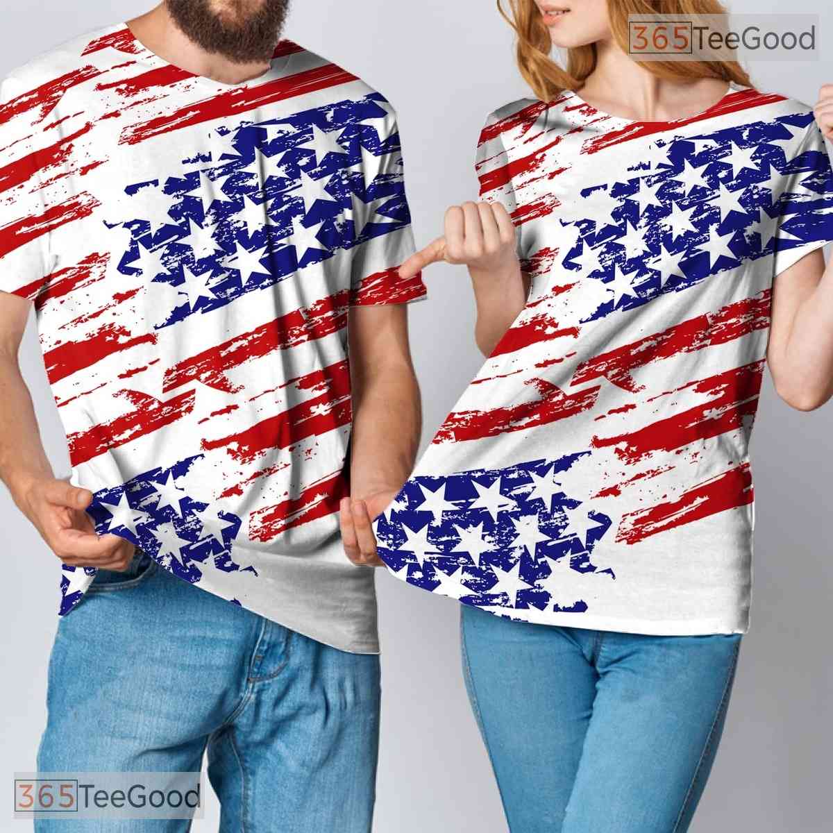 Brilliant White Modern Pattern Graphic 3D Printed Casual Unisex Tee Shirt Tops