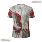 Angel Wings Fantasy Graphic Art 3D Pattern Printed Casual Unisex Tee Shirt Tops