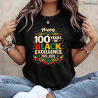 100 Years of Black Excellence Centennial T-Shirt 1926-2026 Black History Month Africa Shirt
