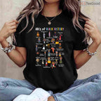 ABCs of Black History Month T-Shirt Juneteenth Education Alphabet Shirt for Men Women & Kids