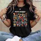 ABCs of Black History Month T-Shirt Live It Learn It Pride Teacher Classroom Shirt