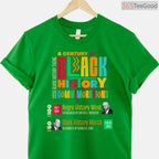 A Century of Black History Commemorations 2026 T-Shirt Centennial Black History Month Shirt