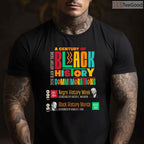 A Century of Black History Commemorations 2026 T-Shirt Centennial Black History Month Shirt